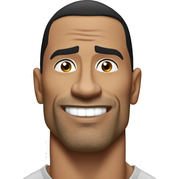 the rock johnson goofy ah emoji