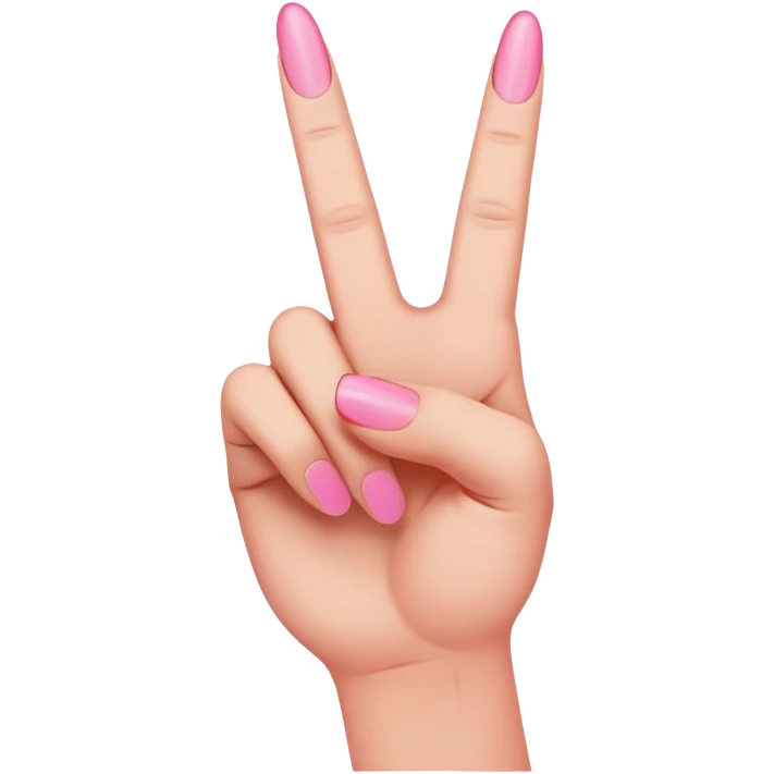pink middle finger emoji
