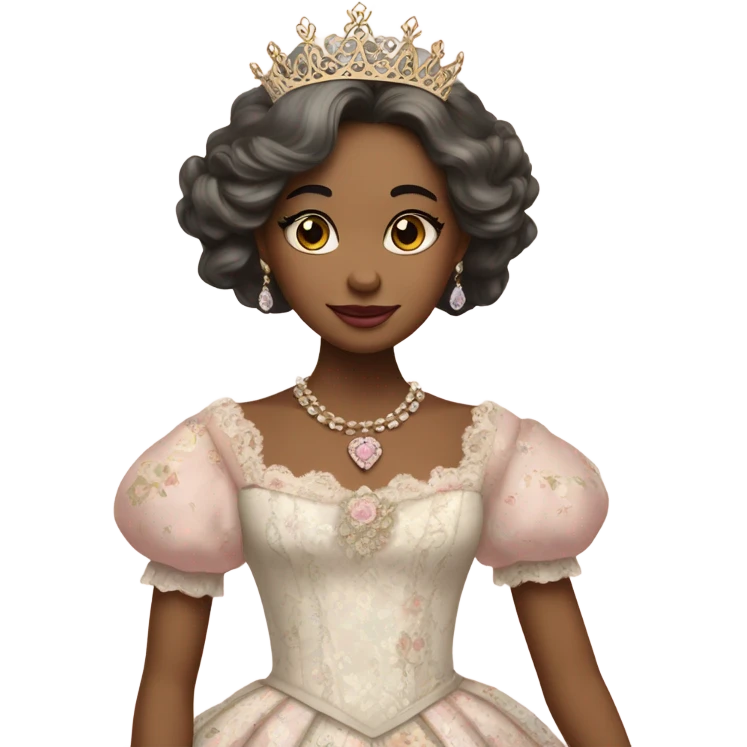Princess shabby chic  emoji