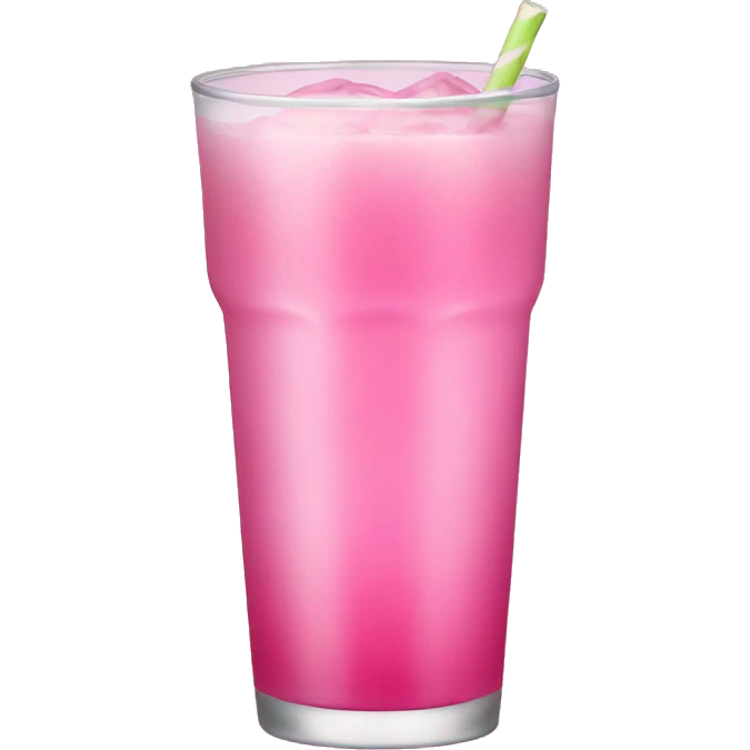 Pink drink  emoji