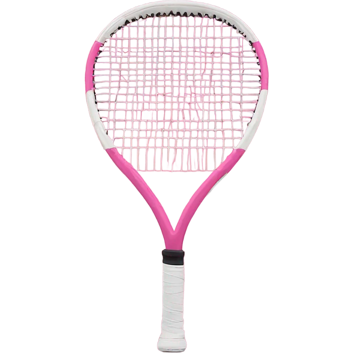  Racket tennis pink emoji