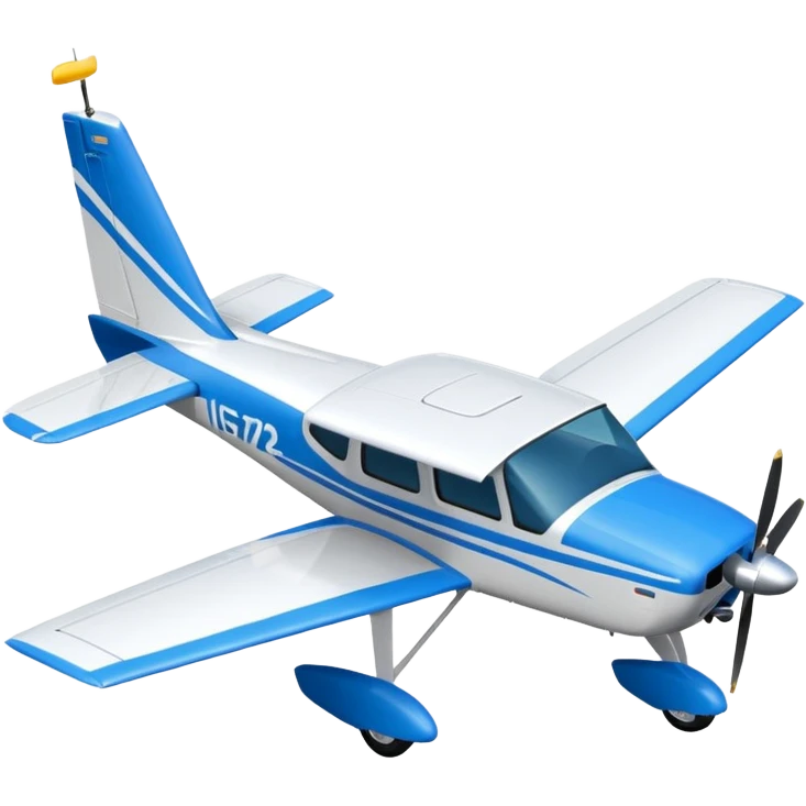 cessna 172 from above emoji