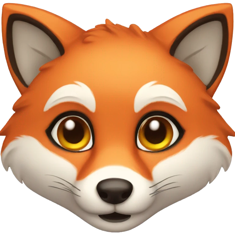 cute fox face emoji
