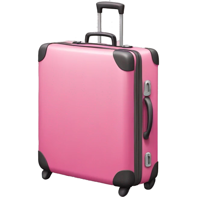 pink suitcase emoji