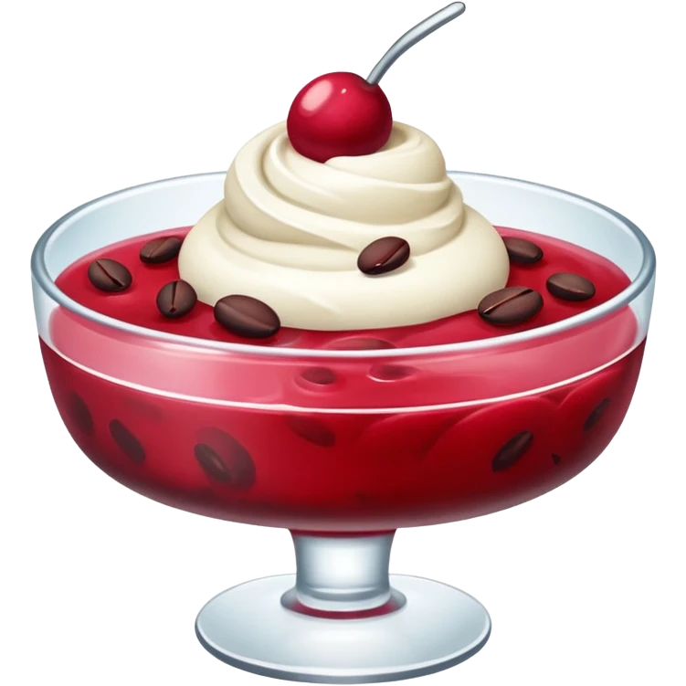 adzuki-bean ice dessert emoji