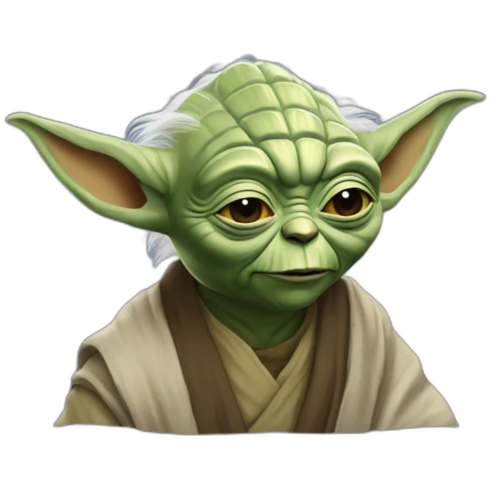 Yoda buvant un redbull emoji