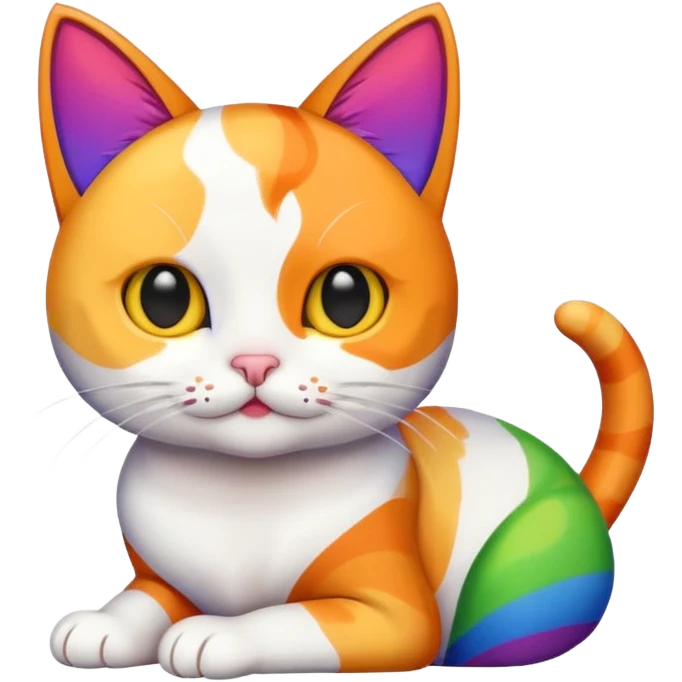 Gay cat emoji