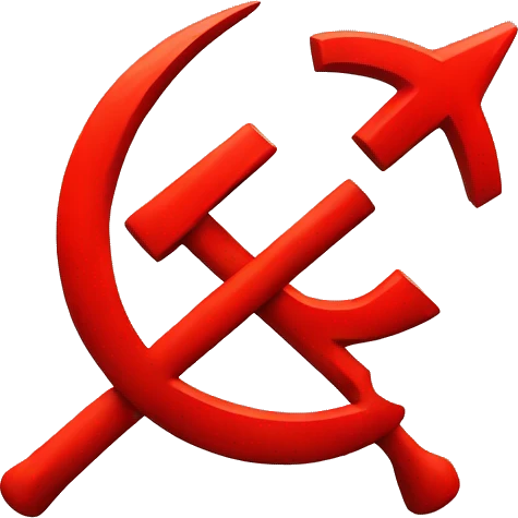 anti hammer and sickle emoji