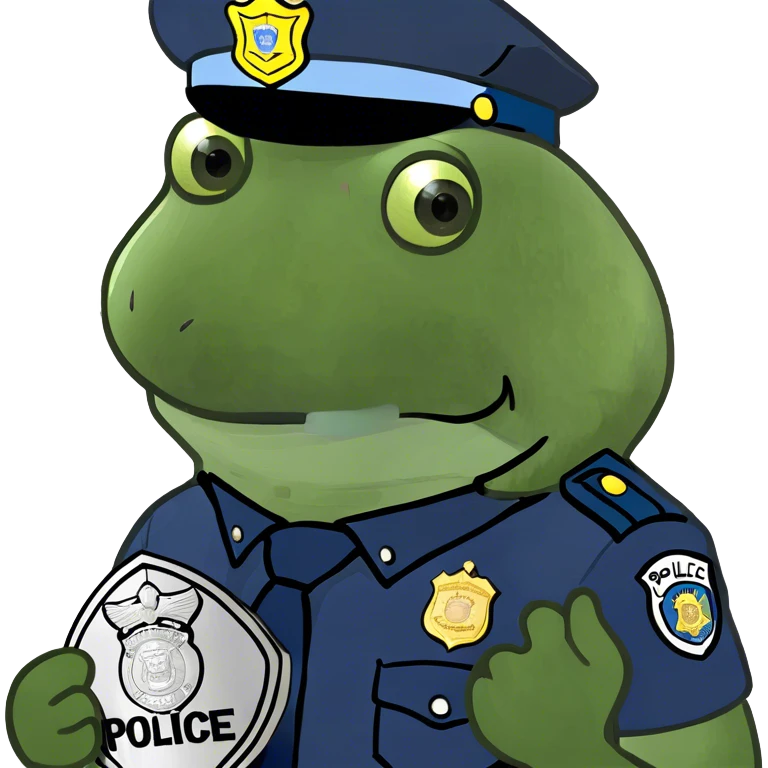 a police officer emoji