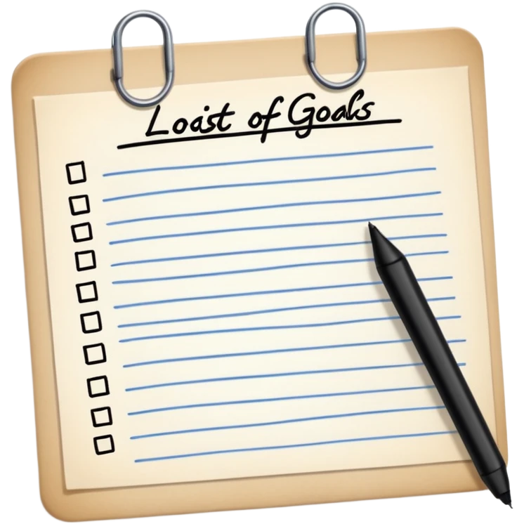 short-term goals

 emoji