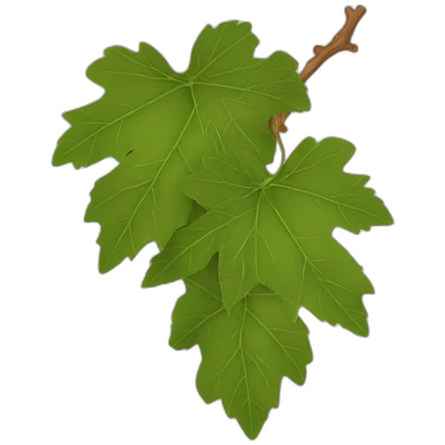 grape leaves emoji