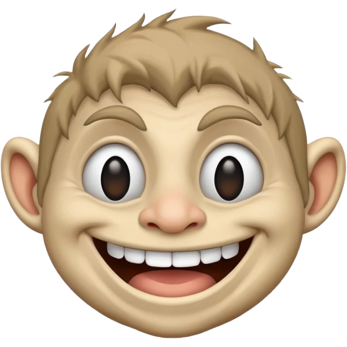 Troll face emoji
