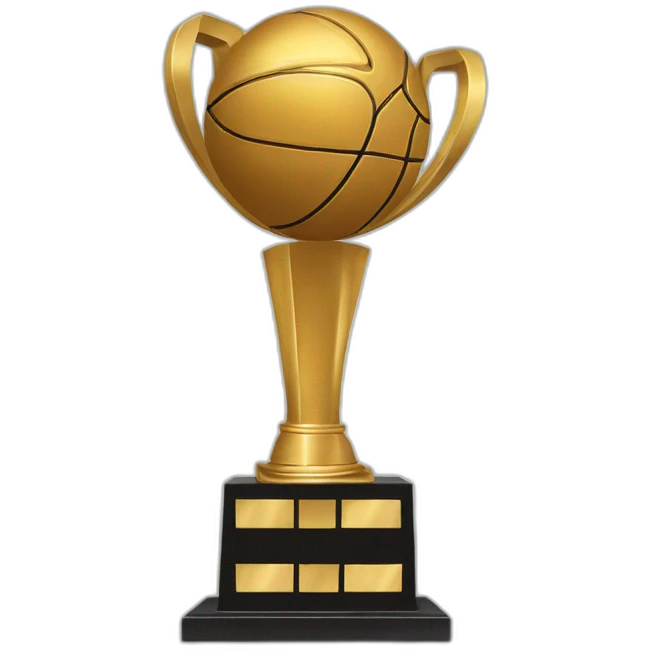 Nba championship trophy emoji