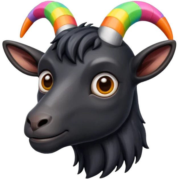 black goat emoji