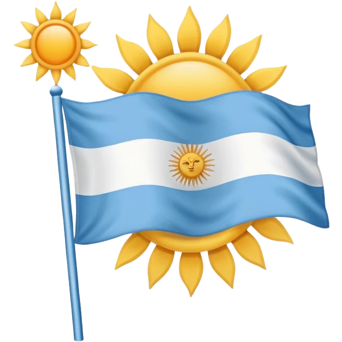flag of Argentina emoji
