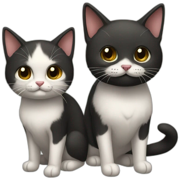 Bozko and Kitty emoji