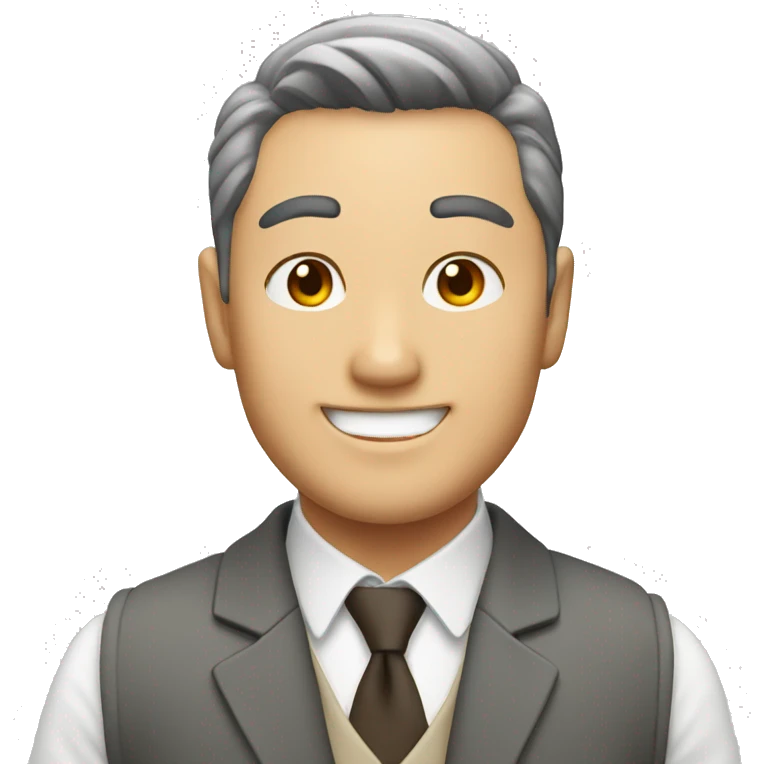 Smiling Japan man emoji