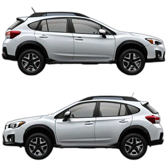 2018 Subaru crosstrek side shot emoji