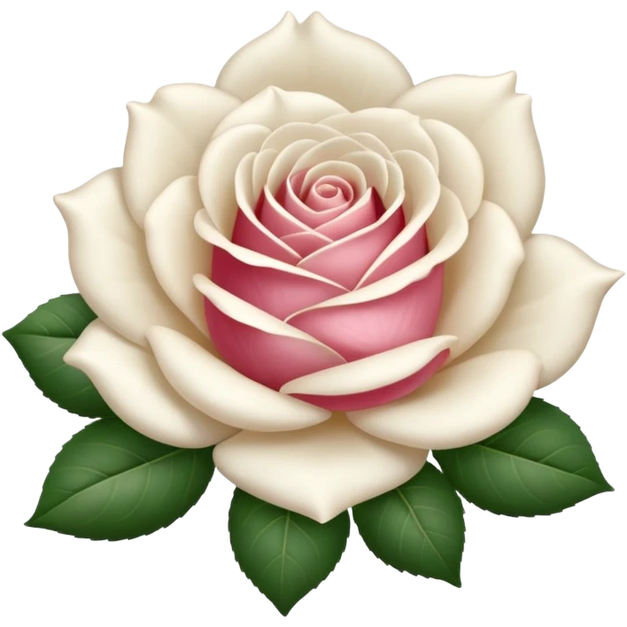 Rosa blanca emoji