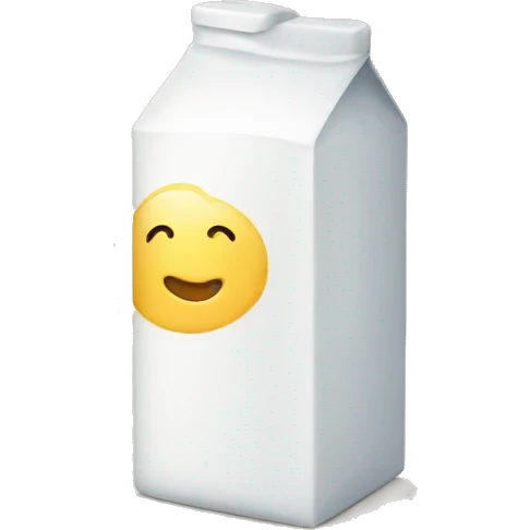 a little milk emoji