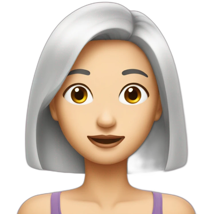 Woman hair removal emoji