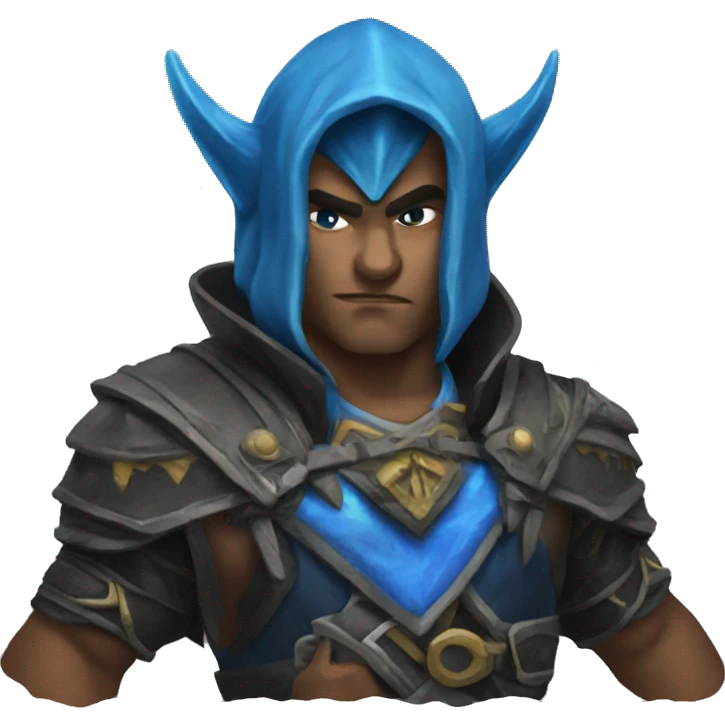 Diablo azul emoji
