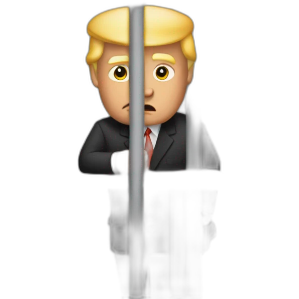 trump-in-jail-cell emoji