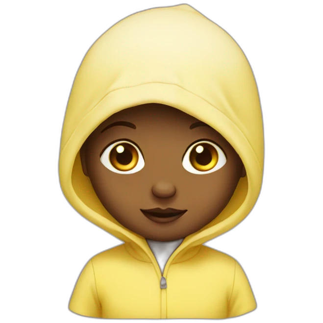 the baby in yellow emoji