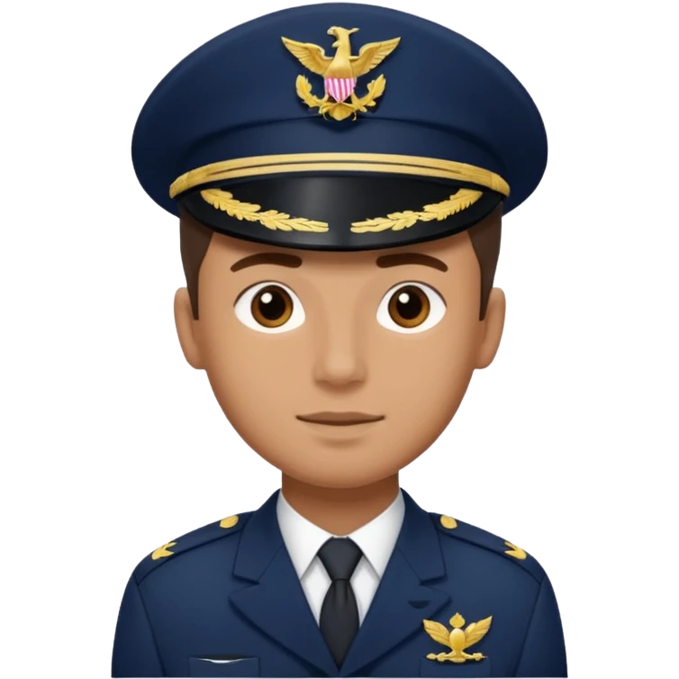 male navy soldier, square face. emoji