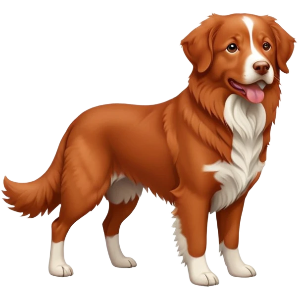 Nova Scotia duck rolling retriever emoji