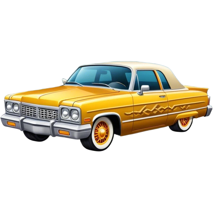Lowrider in the mountains  emoji