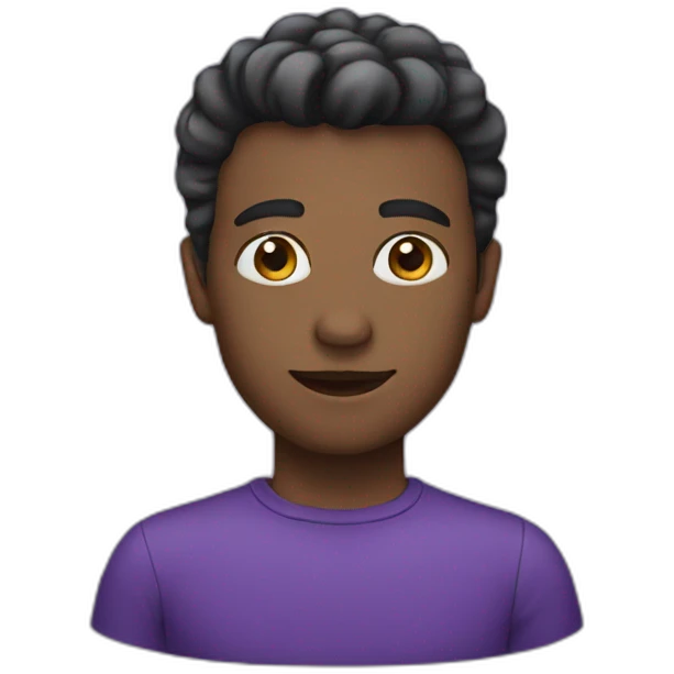 Purple emoji
