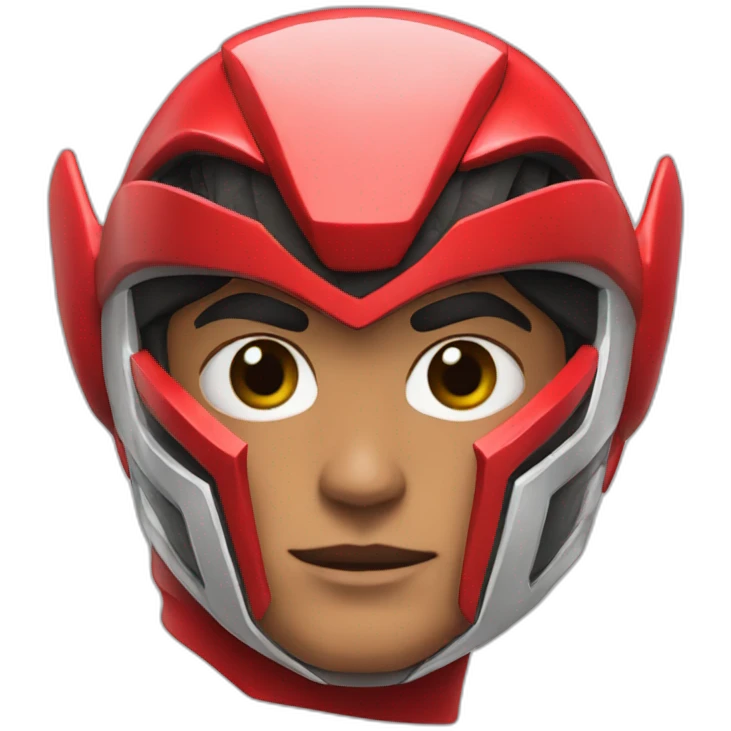 red power ranger emoji