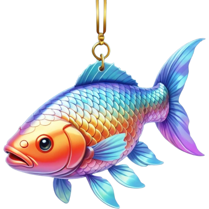 streamer carp hanging emoji