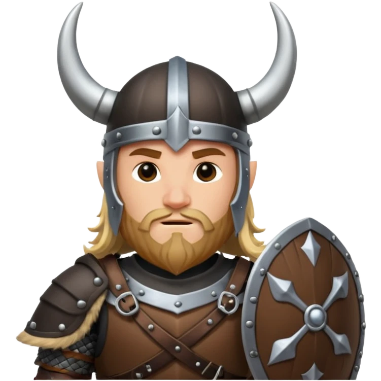 viking black horn helmet emoji