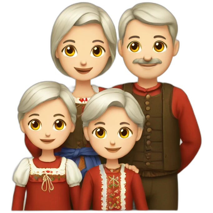 Polish folk family emoji