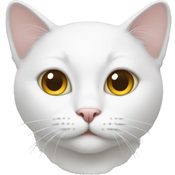 white cat emoji