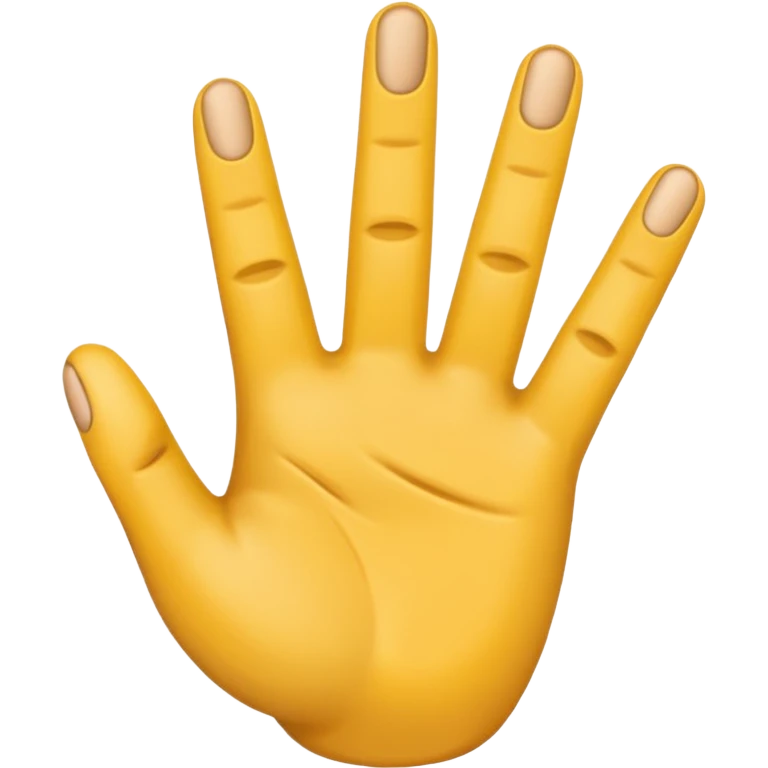Mache Emojis mit einer Hand die drei Finger zeigt  emoji