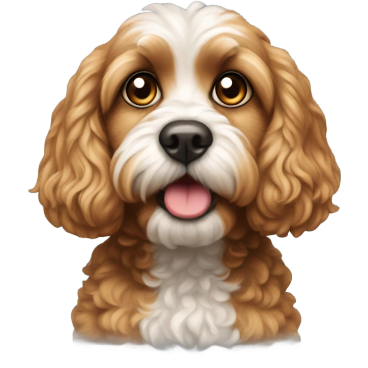 Cavapoo serious emoji