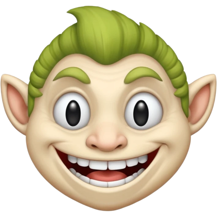 Troll face emoji