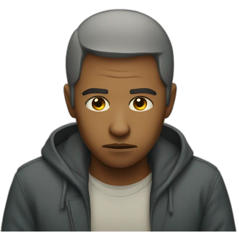 Triste emoji