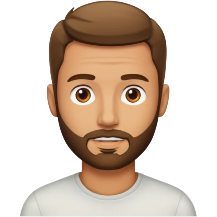 shortest beard emoji
