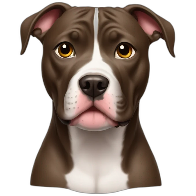 Chiens pitbull emoji