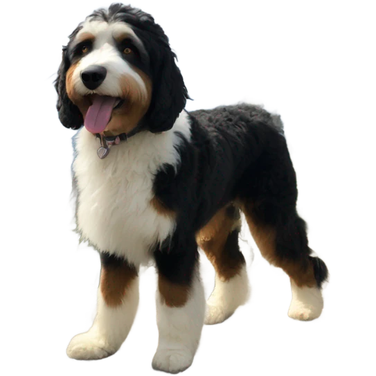 Bernedoodle Hiking emoji