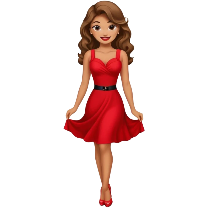 Pin up model emoji