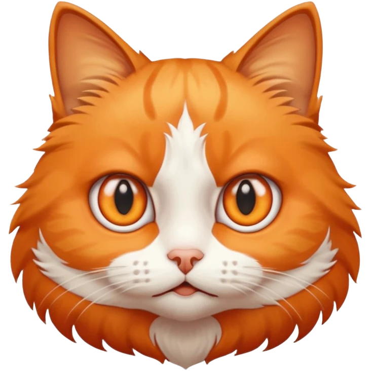 Испуганный кот emoji