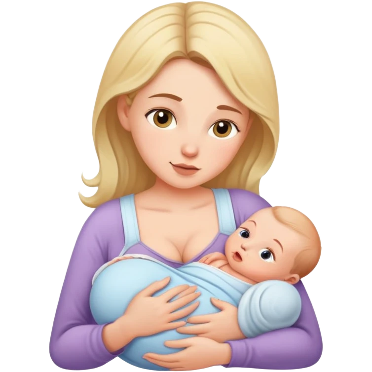 breastfeeding newborn  emoji