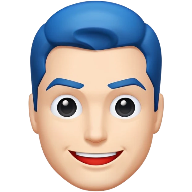 Create the superman emoji emoji