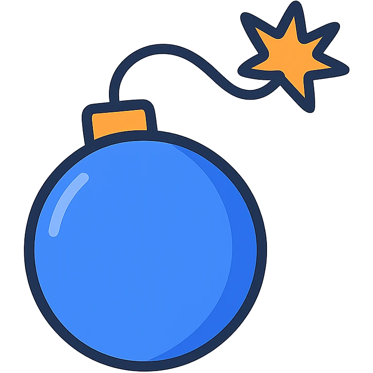 bomb emoji