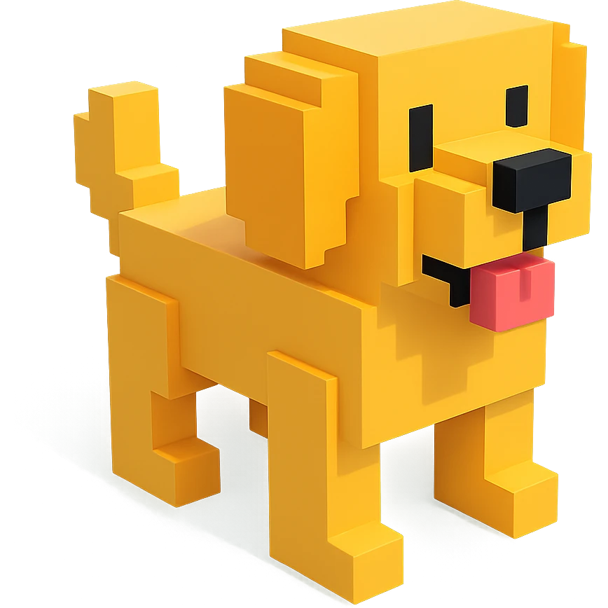 Golden retriever emoji